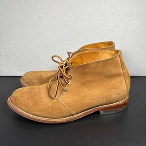 Oak Street Bootmakers Campus Chukka Boots Mens Size 13 Brown Suede Leather USA